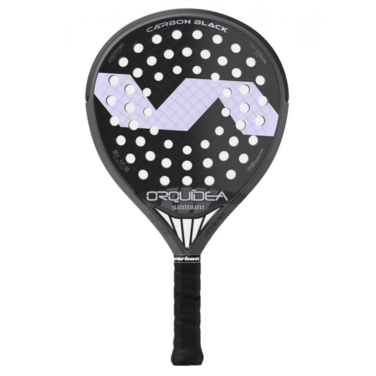 Varlion LW Orquidea Carbon Black Summum Padel Racket Varlion LW Orquidea Carbon Black Summum Padel Racket